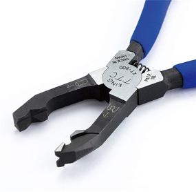 img 3 attached to Tsunoda KT-800 Chain Clip Pliers: 6-Inch, Versatile 2 Way Jaw Tool