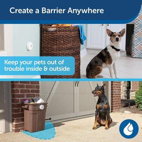 img 2 attached to 🐾 PetSafe Pawz Away Pet Barrier Mini Add-A-Barrier: Expand Coverage with Waterproof Indoor/Outdoor Use - Up to 2.5 Feet of Radius, Cats and Dogs