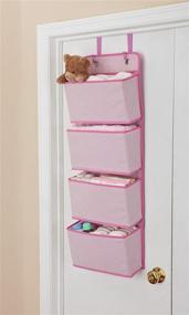 img 3 attached to Delta Children Complete Nursery Organization Set - 13-Piece in Barely Pink