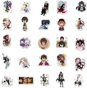 img 3 attached to 🎨 Colorful 100PCS Cartoon Stickers: Cool Anime Vinyl Waterproof Stickers for Teens & Adults - Laptop, Water Bottles, Skateboard, Guitar