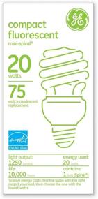 img 2 attached to Efficient GE Lighting 15834 Energy Smart Spiral CFL - 20W (75W replacement) 1250 Lumens, Medium Base, 1-Pack