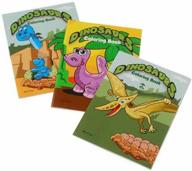 🦖 us toy 12 mini dinosaur coloring books: fun-filled activity for kids! logo