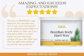 img 3 attached to Gigi Brazilian Body Hard Wax: Smooth & Sensitive Skin-Friendly 14oz Non-Strip Bikini Wax