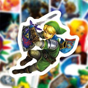 img 2 attached to 50Pcs Zelda Vinyls Stickers Laptop Sticker Waterproof Stickers Luggage Skateboard Water Bottle Stickers Decal Bicycle Bumper Snowboard Decorate Gift For Kid