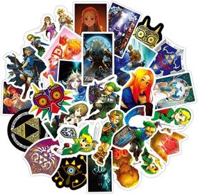 img 4 attached to 50Pcs Zelda Vinyls Stickers Laptop Sticker Waterproof Stickers Luggage Skateboard Water Bottle Stickers Decal Bicycle Bumper Snowboard Decorate Gift For Kid