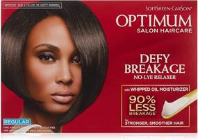 img 4 attached to 🌴 SoftSheen-Carson Optimum Care Defy Breakage No-Lye Relaxer - Regular Strength with Coconut Oil for Normal Hair Textures