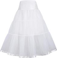 🎸 looking to rockabilly style? try the grace karin rockabilly petticoat underskirt for girls' clothing! logo