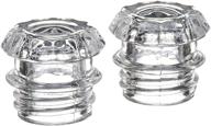 ☕ coletti coffee percolator glass top replacement - pack of 2: enhance your percolation experience logo