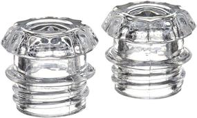 img 4 attached to ☕ COLETTI Coffee Percolator Glass Top Replacement - Pack of 2: Enhance Your Percolation Experience