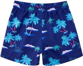 img 3 attached to Cozople Swim Trunks: Quick Dry Toddler Bathing Suits with Mesh Lining - 2-7 Years