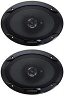 enhanced kenwood kfc-6966s 3-way automotive speaker for superior sound performance logo