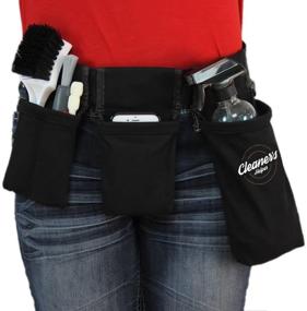 img 4 attached to 🧰 Cleaner's Helper PROFESSIONAL Tool Belt: Enhance Efficiency in Janitorial, Custodial, Maid, Housekeeping, Carpet Cleaning, and More!