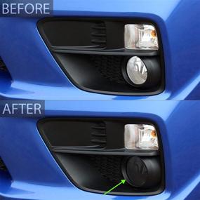 img 4 attached to 🚙 Bogar Tech Designs Subaru WRX/STI 2015-2021 Fog Light Tint Kit - Dark Smoke, Compatible and Fits Perfectly