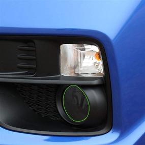 img 2 attached to 🚙 Bogar Tech Designs Subaru WRX/STI 2015-2021 Fog Light Tint Kit - Dark Smoke, Compatible and Fits Perfectly