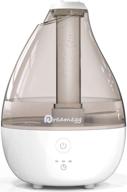 🌬️ dreamegg ultrasonic cool mist humidifier - filter-free air humidifiers for bedroom, baby & home, whisper quiet with 360° mist nozzle, timer, night light & auto shut-off logo