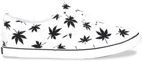 img 2 attached to 🌿 Marijuana Skate White Hipster Men's