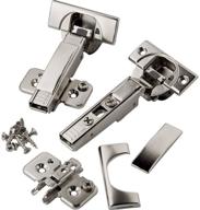 🔧 enhance your cabinets with full overlay blum 110 deg soft-close blumotion clip top frameless hinges, pair logo
