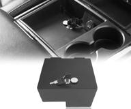 🔐 hooke road ram interior storage: armrest tray & lock vault box for 09-18 dodge ram 1500 - small size logo