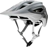 fox racing speedframe helmet white sports & fitness logo