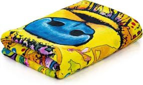 img 2 attached to 🐺 Wolf Design Super Soft Plush Cotton Beach Bath Pool Towel by Dean Russo