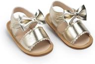 premium princess flats: breathable casual sandals for baby girls and boys - ideal for summer outdoor activities and first steps! logo