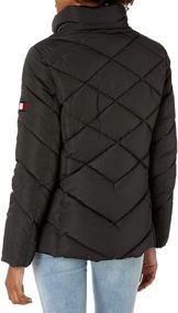 img 1 attached to Tommy Hilfiger Womens Diamond Puffer Women's Clothing and Coats, Jackets & Vests