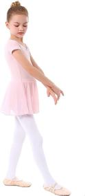 img 1 attached to Mecceos Leotards Gymnastic Ballerina Girls (Ballet