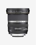 📷 canon ef-s 10-22mm f/3.5-4.5 usm slr lens: ideal for eos digital slrs logo