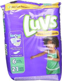 img 2 attached to Luvs Ultra Leakguards Stage 6 Disposable Diaper 21 Ct - Maximum Protection for Active Toddlers