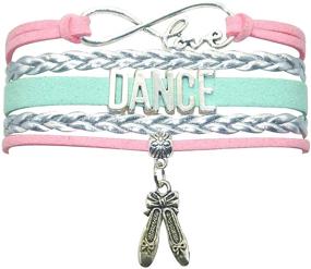 img 4 attached to 💃 HHHbeauty Girls Dance Bracelet: Perfect Charm Bracelet for Women, Girls, and Dance Enthusiasts - Ideal Gifts for Dancers, Dance Moms, and Dance Teachers!