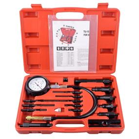 img 4 attached to 🔧 DAYUAN 17 pc Diesel Engine Compression Tester Kit Tool Set - Ultimate Automotive Compressor Testing Tool