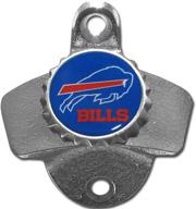 🏈 convenient nfl buffalo bills wall bottle opener: perfect barware accessory! логотип