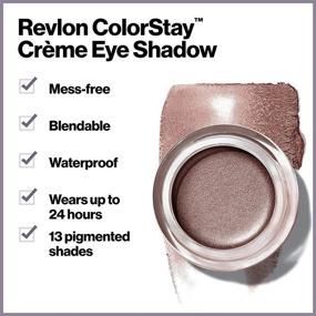 img 1 attached to 💄 Revlon Colorstay Creme Eye Shadow: Longwear Blendable Matte or Shimmer Eye Makeup in Crème Brulee - 0.18 Ounce (Pack of 1)