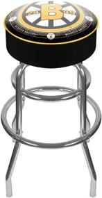 img 2 attached to 🏒 NHL Boston Bruins Padded Swivel Bar Stool – Stylish and Comfortable Seating for Bruins Fans!