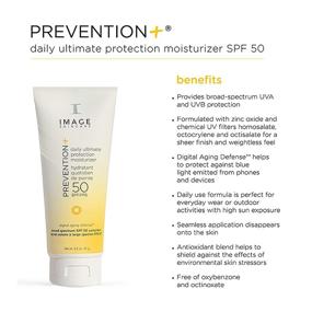 img 3 attached to 🌞 Image Skincare Prevention+ Daily Ultimate Protection SPF 50 Moisturizer - 3.2 oz