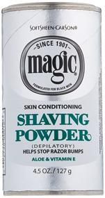 img 2 attached to 🪒 Magic Platinum Shaving Powder 4.5oz. Skin Conditioning (2 Pack) - Silky Smooth Shaving Experience at Your Fingertips