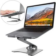 laptop stand ergonomic adjustable compatible logo