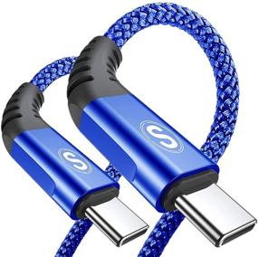 img 4 attached to AviBrex Charger Braided Compatible 2020 Blue