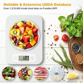 img 2 attached to Smart Food Scale Nutritional Calculator