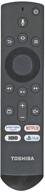 🔥 toshiba ct-rc1us-19 / insignia ns-rcfna-19 fire tv remote control [original/oem] - rf/smart/voice remote for toshiba 50lf621u19 55lf621u19 50led2160p 55led2160p 49lf421u19 tf-50a810u19 (renewed) logo