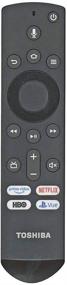 img 1 attached to 🔥 Toshiba CT-RC1US-19 / Insignia NS-RCFNA-19 Fire TV Remote Control [Original/OEM] - RF/Smart/Voice Remote for Toshiba 50LF621U19 55LF621U19 50LED2160P 55LED2160P 49LF421U19 TF-50A810U19 (Renewed)