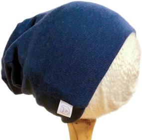 img 4 attached to 🧢 Boys' Organic Merino Slouchy Beanie Toque - Hats & Caps Accessories for Better SEO