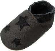 yihakids toddler leather moccasins slippers boys' shoes 标志