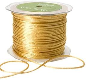 img 3 attached to ✨ Exquisite May Arts Gold Satin String Ribbon: Elevate Your Crafts with Elegance