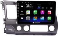 🚗 android 10 car stereo navigation headunit multimedia player gps radio touch screen for honda civic 2004-2011 logo