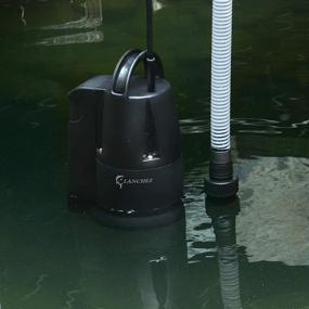 img 1 attached to 🌊 High-performance Submersible Water Sump Pump - 1/2 HP with Float Switch and 25ft Power Cord, Ideal for Efficient Clean Water Draining and Transfer