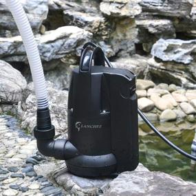 img 2 attached to 🌊 High-performance Submersible Water Sump Pump - 1/2 HP with Float Switch and 25ft Power Cord, Ideal for Efficient Clean Water Draining and Transfer