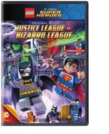 🦸 lego dc: justice league vs. bizarro league (dvd) logo