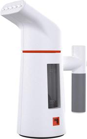 img 4 attached to White Handheld Garment Steamer by Sharper Image SI-428 - Ideal for Clothing, Curtains, Fabrics, and Travel