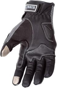 img 1 attached to 🧤 VENTURE XL - Premium Summer Mesh Motorcycle Biker Gloves in Black, Touchscreen Compatible, Padded All Weather Feature for Men and Women, Breathable Moisture Wick Airflow Technology